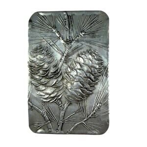 Wendell August Forge Metalware Pinecone Brooch Handcrafted Nature Outdoor